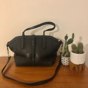 J. Crew Pebbled Leather Tartine Satchel